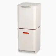 Joseph Joseph Totem Compact Waste Separation 40L Bin Stone 30064