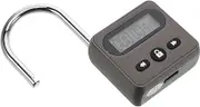 Ciieeo Timer Lock for Students Metal Electronic Padlock LCD Display Rechargeable Lock for Study Home Use