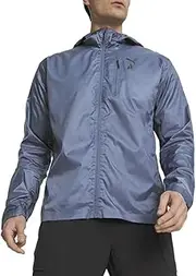 [PUMA] Mens Seasons Lightweight Jacket Running Athletic Outerwear Full Zip Lightweight - Blue