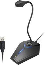 USB External Microphone for Computer Mic for PC Asus Dell HP Acer Desktop Laptop