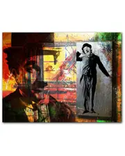 Ready2HangArt Chaplin Acrylic Wall Art by Tristan Scott