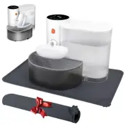 Smart Pet Water Fountain,Filterless Cat Water Fountain No Filter,3.5L/118oz U...