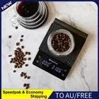 AU Digital Coffee Scale with Timer 3kg/0.1g for Espresso and Pour-Over Coffee