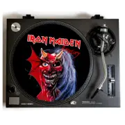 Iron Maiden Turntable Slipmat, Vinyl Records, Heavy Metal, NWOBHM Purgatory ep