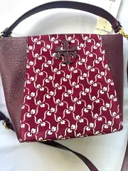TORY BURCH McGraw High Frequency Small Bucket Bag * Dust Bag * NEW