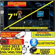 2005-2015 FORD F250/350/450/550 BLUETOOTH USB CAR RADIO STEREO W/ OPT. SIRIUSXM (for: Ford)