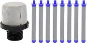 288716 3/4-Inch Inlet Strainer and 288749 Airless Spray Gun Filter Set Fit for Airless Paint Sprayers(1+8)
