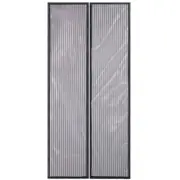 Screen Door Mesh Hands Free Self Sealing Net Anti Bug Fly Value PK No box Black