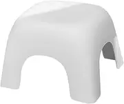 ETHZZLE Bathroom Stool Plastic Foot Stool for Adults Non-Slip Step Stool Household Step Stool Toilet Stepping Foot Stool