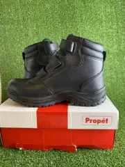 propet Cliff Walker Tall Strap Black Size 9.5