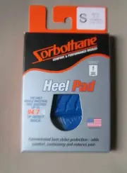 Heel pads Sorbothane Sorbo cushion comfort insert size S Small NEW in package