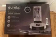 Eureka E20 Plus Robot Vacuum & Mop Combo with Self-Empty Station - Black & White