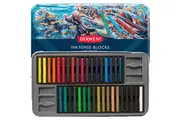 Derwent Inktense Block Assorted Colours Tin 36 Blocks Watercolour Sticks