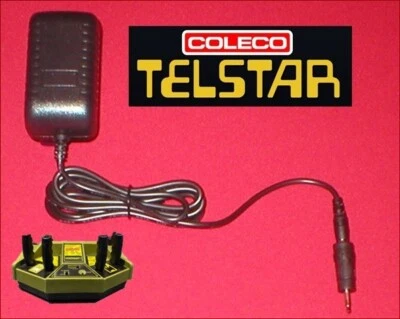 9V AC Adapter Power Supply Cord Plug for Coleco Telstar Combat! Model # 6065 NEW
