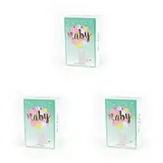 3PK Gift Republic 100-New Baby Trivia Quiz Questions Card Game Shower Party