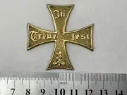 WWI Imperial German-Bavarian Reserve & Landwehr Cap Cross - In Treue Fest