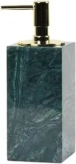 Hand Soap Dispenser Exquisite Marble Soap Dispenser Simple Light Luxury Press Dispenser Bottle Bathroom Bathroom Lotion Bottle Soap Dispensor(Green)