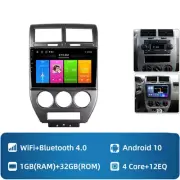 Car Radio Android Stereo Screen GPS Navi HeadUnit for Jeep Compass MK Patriot