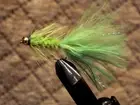 Woolly Bugger Beadhead Streamer Size 6 Chartreuse Green - 1 Dozen F788