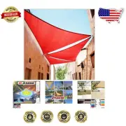 Upgrade Your Outdoor Space with 13' x 17' Red Sun Shade Sail - 3
