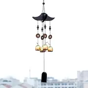Wind Chimes Outdoor Copper Bell Wind Chime Metal Bell Windbell Ornaments Bedroom Garden Patio Yard Home Decoration Memorial Wind Chime