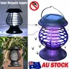 Solar Mosquito Killer Lamp Fly Trap Zapper Catcher Bug Insect Outdoor new