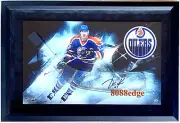 UDA FRAMED "JARI KURRI" SIGNED ACRYLIC STICK BLADE AUTO 24x16 AUTOGRAPH OILERS
