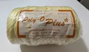 Vintage Macrame Yellow HANDY "CRAFT-PAK" Poly-O Plus Cord 100% Polypropylene