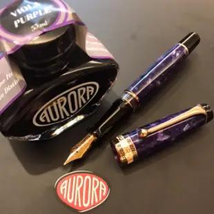 [ 筆來筆趣Pen101]  Aurora Optima Viola紫羅蘭14K鋼筆