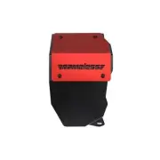 Nameless Performance RSPD022 Turbo Heatshield Black Ceramic - Red For Subaru