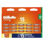 Genuine Gillette Fusion 5 Value Pack 15 pack Razor Blades Cartridges
