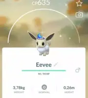 Pokémon Go | Shiny Eevee Moon Crown | Trade Registered Or Ultra Friends