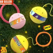 Glowing Bouncing Ball Ankle Skip Ball Kids Light Up Flashing DY