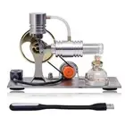 Mini Heat Steam Engine Model Kit Experimenter Building Toys Preschool Educationa