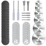 Cutting Wheels Set 44 Pcs for Dremel Rotary Tool Accessories Kit, Gifts for M...