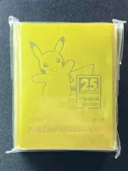 Pokemon Japanese 25th Anniversary Golden Pikachu Deck 64 Sleeves Sealed New
