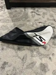 New TITLEIST TSR Leather Driver Headcover Black White
