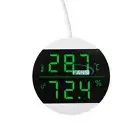 Aquarium Thermometer Digital Fish Tank Mini thermohydrometer Temp Monitor ℃ / ℉
