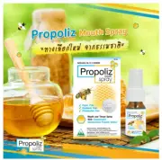 Propoliz Mouth Spray Natural Brazilian Green propolis Honey Menthol 15ml New