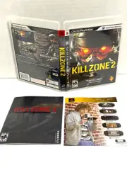Killzone 2 PS3 Original Case Art and Manual Booklet ONLY NO GAME