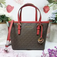 在飛比找Yahoo!奇摩拍賣優惠-現貨出售~【Michael Kors】防刮皮革新款小托特包 