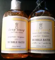 LOT of 2 Deep Steep Grapefruit Bergamot Bubble Bath, 17oz EA *PLEASE READ BELOW*
