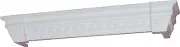 TSI Prime CB4303 HAWTHORNE WHITE 3" END CAPS(CASE OF 4)-BUY 4 AND SAVE