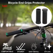 Bike Handlebar Grip Cover 90mm Lightweight MTB End Grip Protector Black 1 Pair