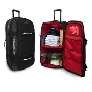 PowerNet Journey Player Rolling Travel Duffle Bag | Durable Luggage for Athletes