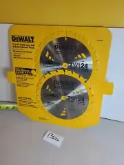 2DeWalt 24 Carbide Teeth DW 3178 Framing Saw Blade 7 1/4-in New 7 1/4 13 D20