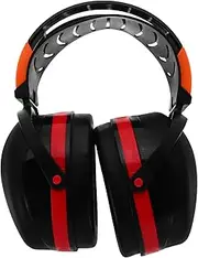 GETAJGHSD Lasting Use Soundproof Red Black over Ear Noise Canceling Headphones for Hearing
