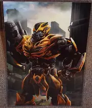 Transformers Bumblebee Glossy Print 11 x 17 In Hard Plastic Sleeve