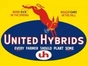 United Hybrids Seed NEW METAL SIGN: 9 x 12" with Free Shipping