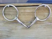 Smooth O Ring Snaffle Bit 5" Stainless